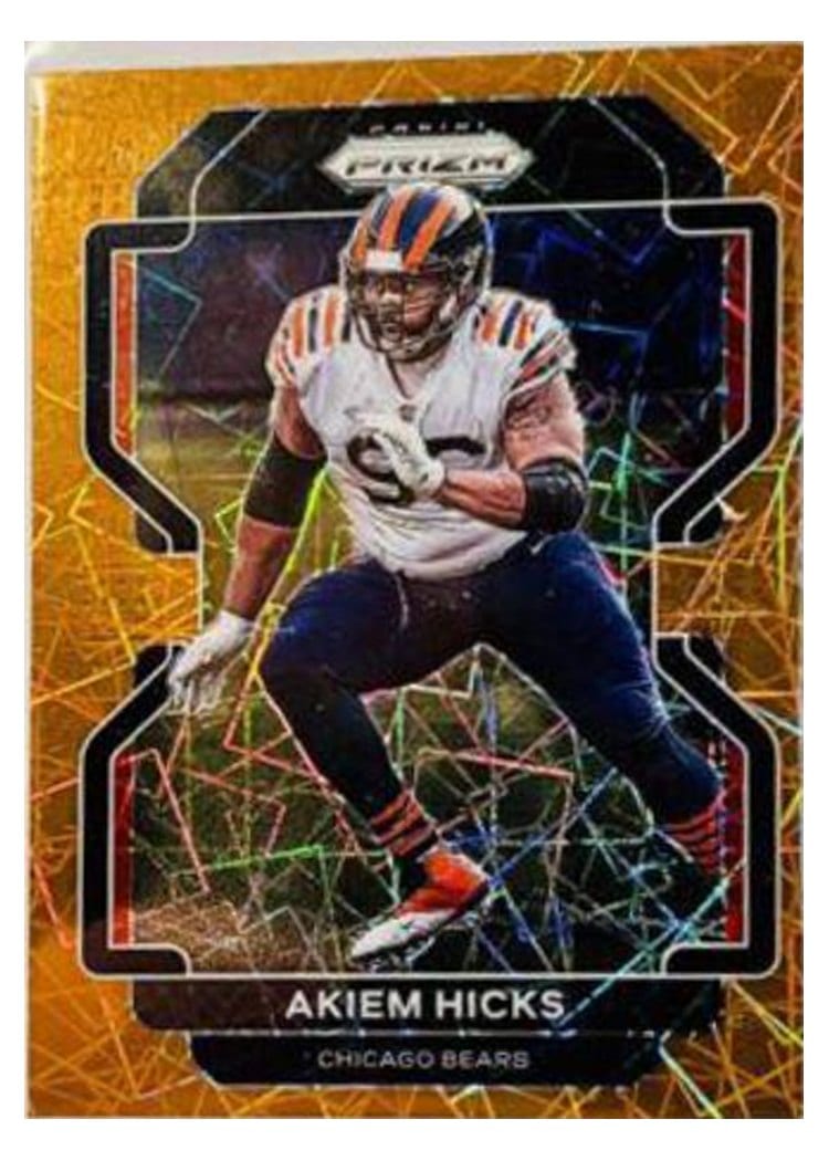 2021 Panini Prizm Base Set Akiem Hicks #162 card