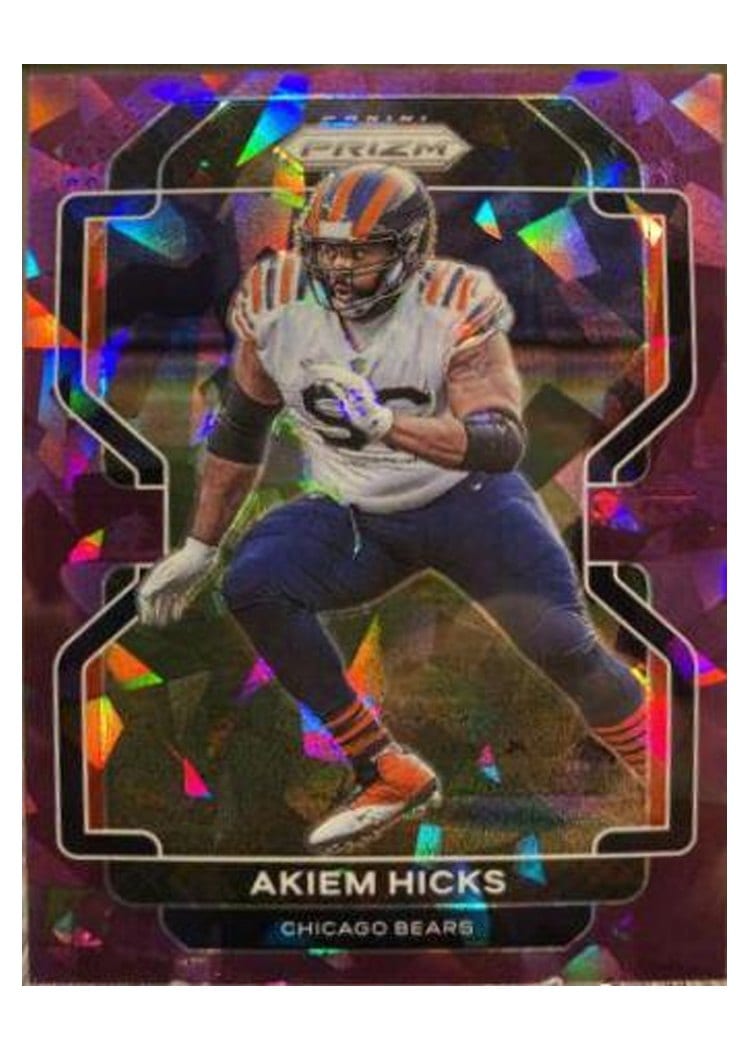 2021 Panini Prizm Base Set Akiem Hicks #162 card