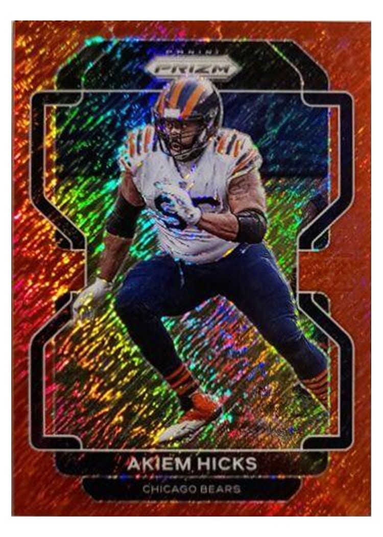 2021 Panini Prizm Base Set Akiem Hicks #162 card