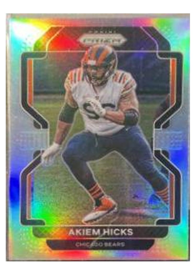 2021 Panini Prizm Base Set Akiem Hicks #162 card