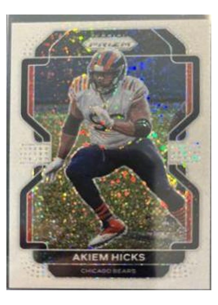 2021 Panini Prizm Base Set Akiem Hicks #162 card