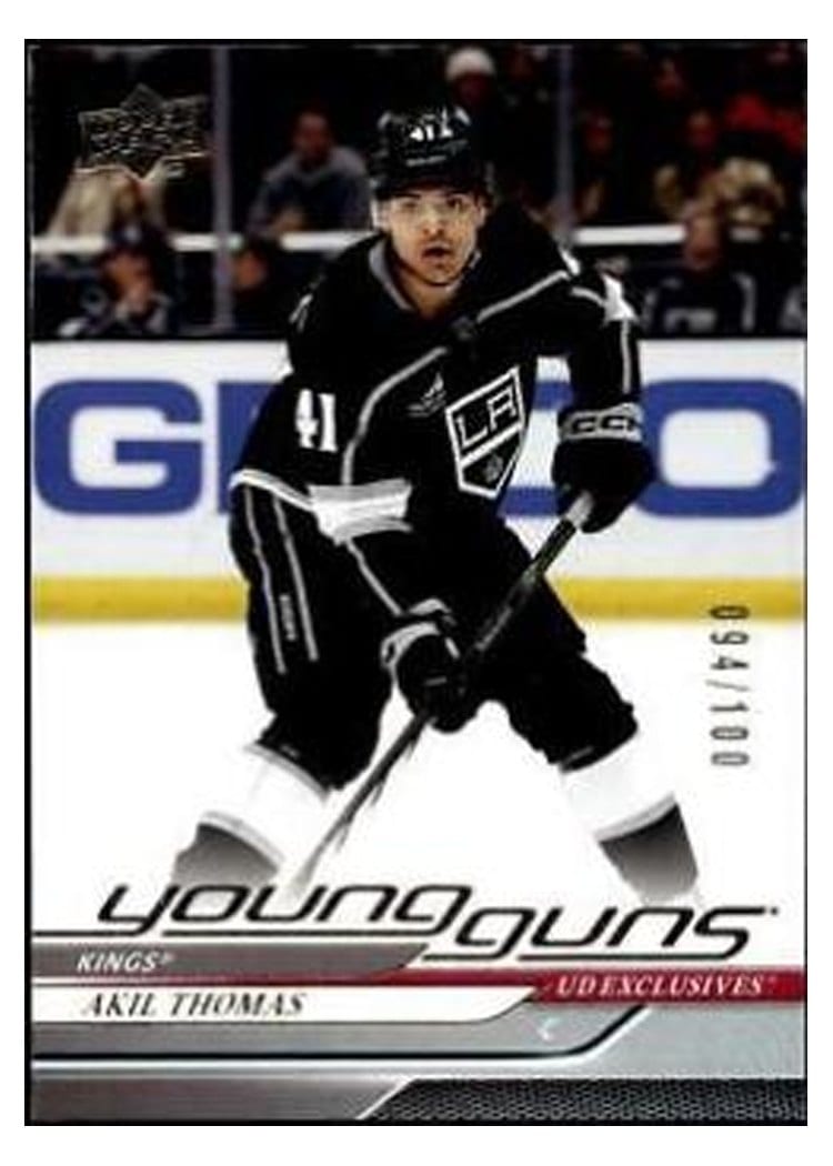 2024-25 Upper Deck Base Set Akil Thomas #242 card