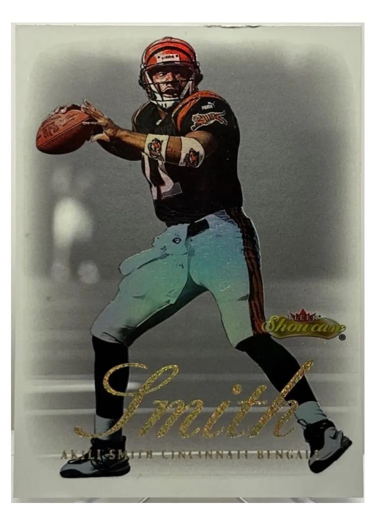 2000 Fleer Showcase Akili Smith #72 card