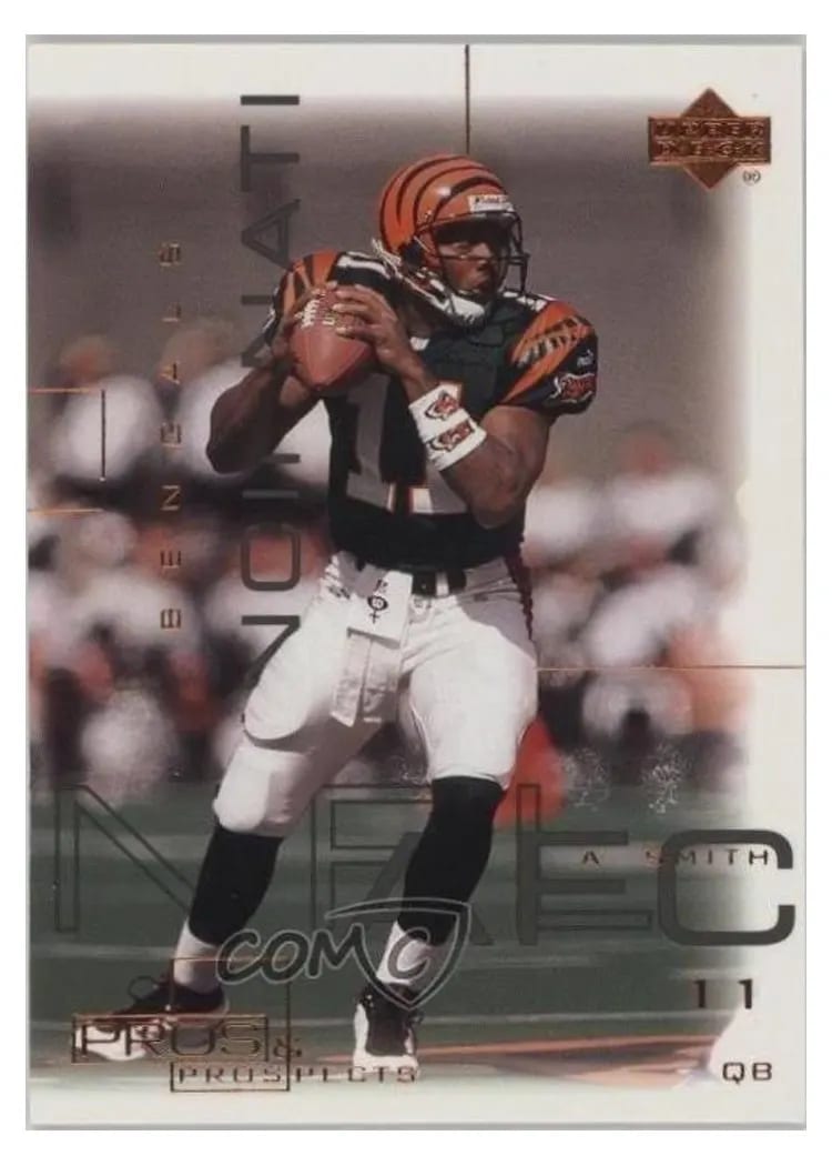 2000 Upper Deck Pros & Prospects Akili Smith #16 card