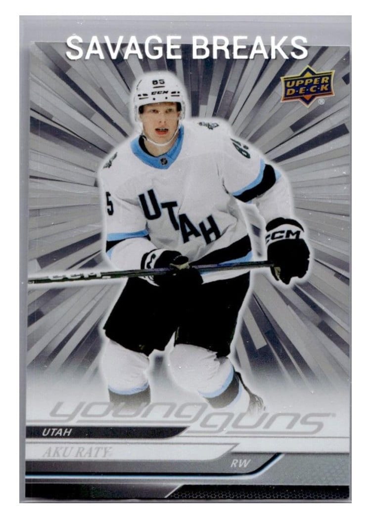2024-25 Upper Deck Base Set Aku Raty #458 card