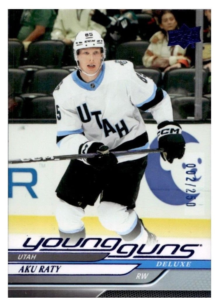 2024-25 Upper Deck Base Set Aku Raty #458 card