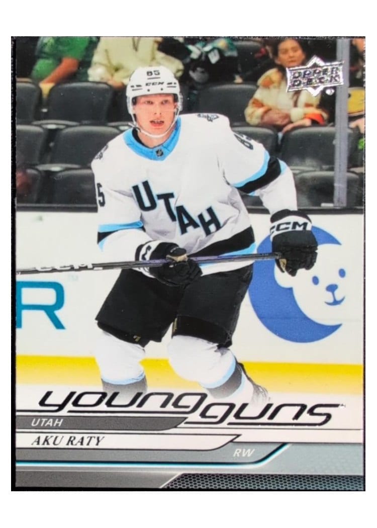 2024-25 Upper Deck Base Set Aku Raty #458 card