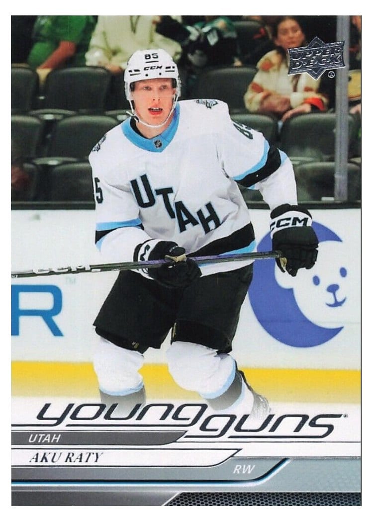 2024-25 Upper Deck Base Set Aku Raty #458 card