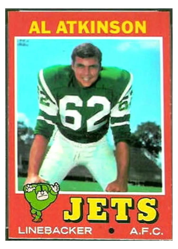 1971 Topps Al Atkinson #48 card