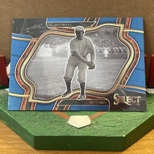 2023 Panini Select Al Bridwell Blue Prizm #239 card