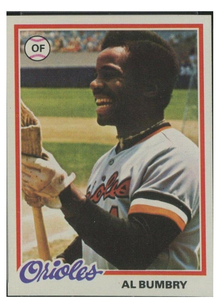 1978 Topps Al Bumbry #188 card