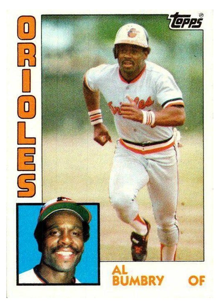1984 Topps Al Bumbry #319 card