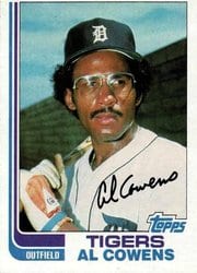 1982 Topps Base Set Al Cowens #575 card