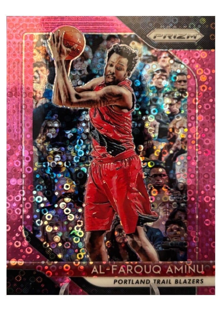 2018-19 Panini Prizm Base Set Al-Farouq Aminu #111 card