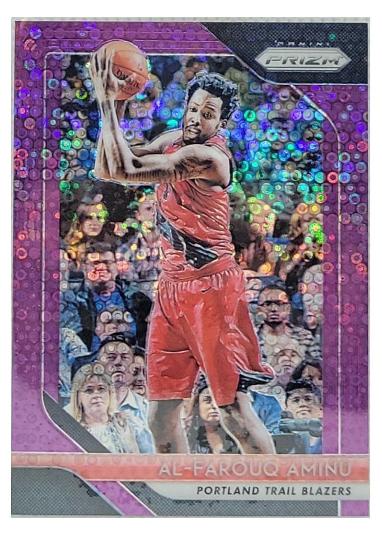 2018-19 Panini Prizm Base Set Al-Farouq Aminu #111 card
