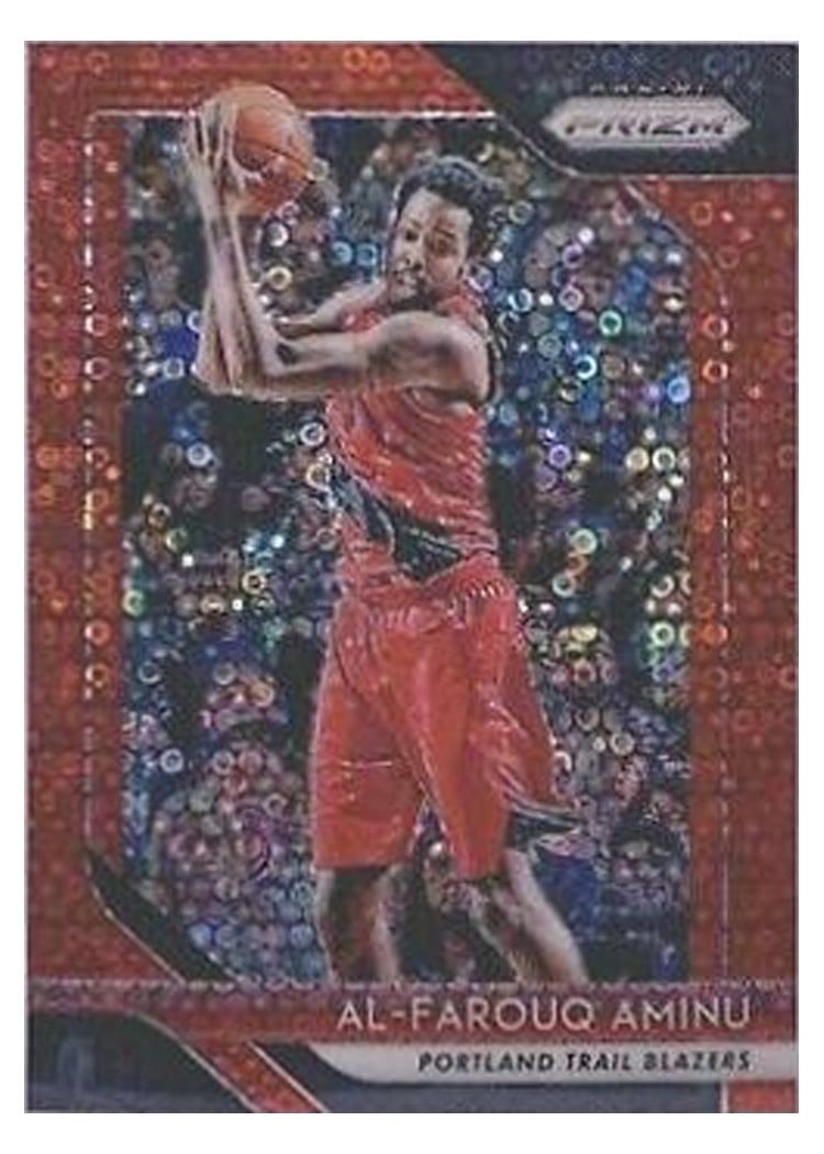 2018-19 Panini Prizm Base Set Al-Farouq Aminu #111 card