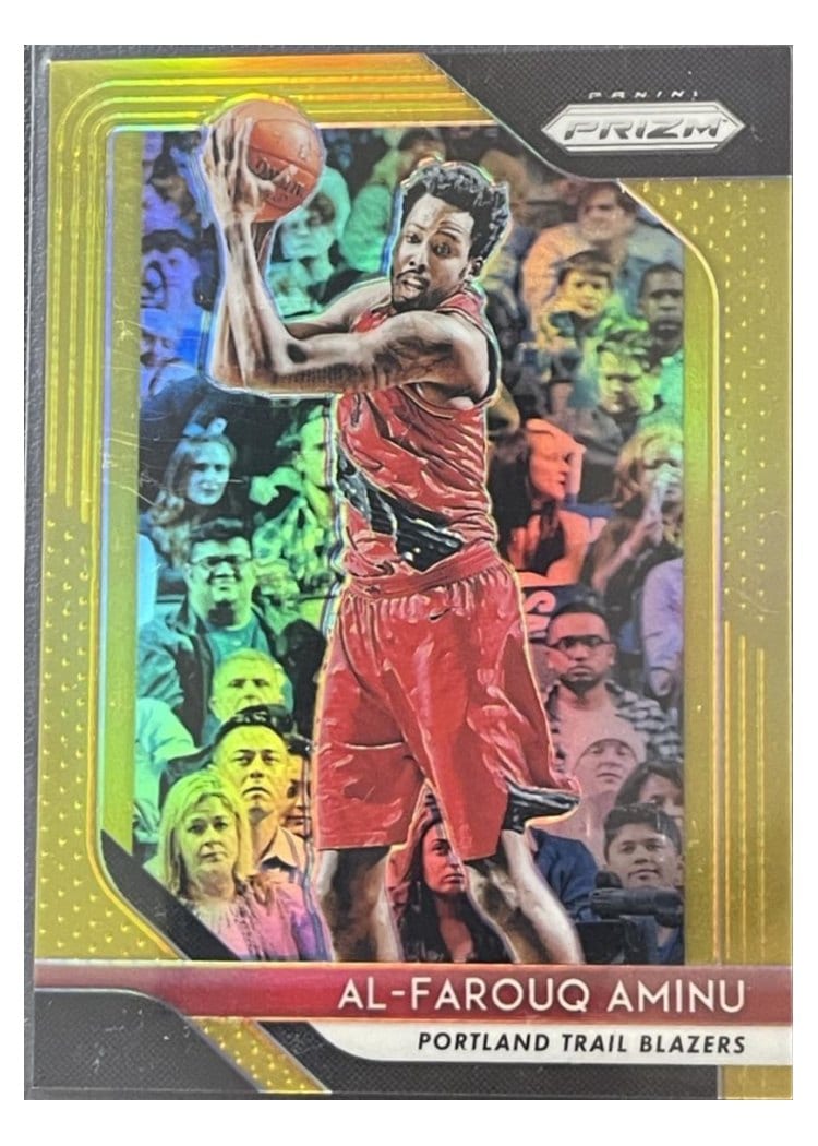 2018-19 Panini Prizm Base Set Al-Farouq Aminu #111 card