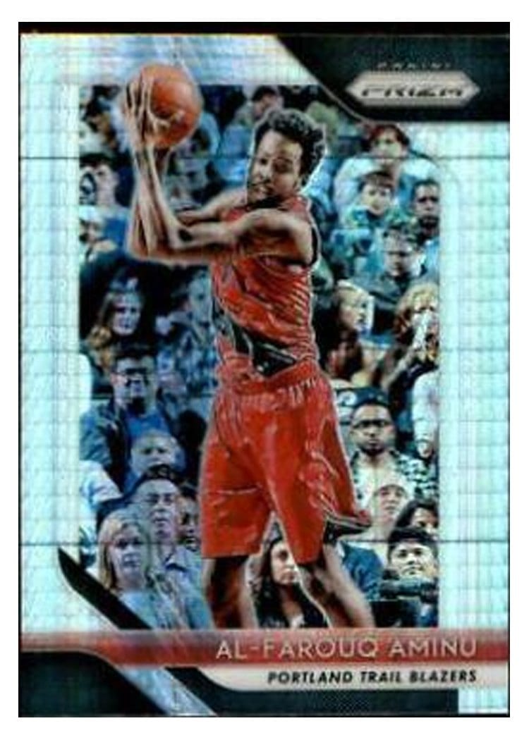 2018-19 Panini Prizm Base Set Al-Farouq Aminu #111 card