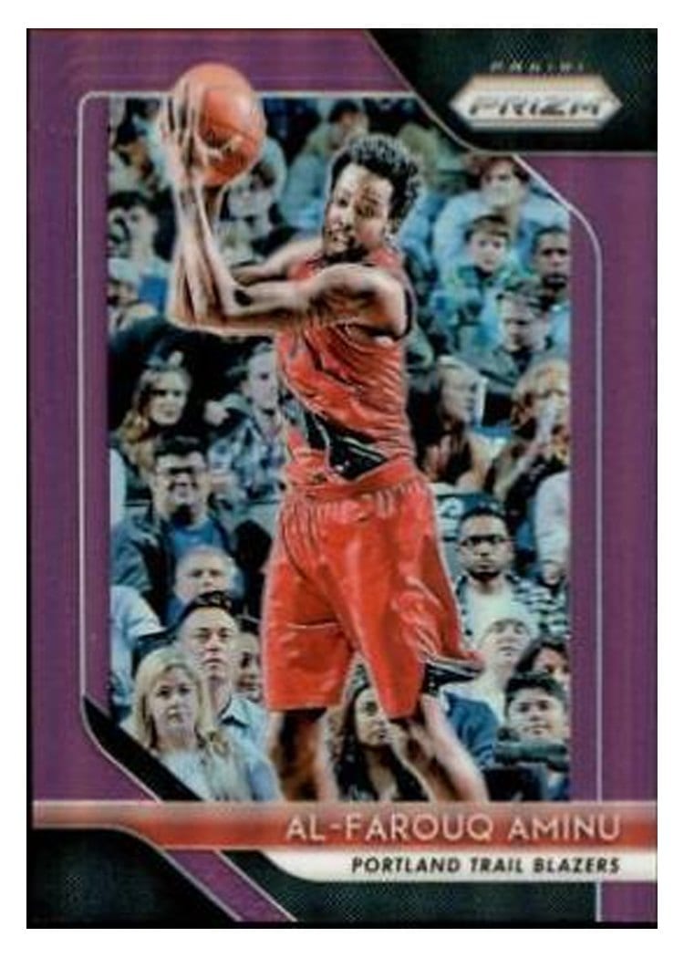2018-19 Panini Prizm Base Set Al-Farouq Aminu #111 card
