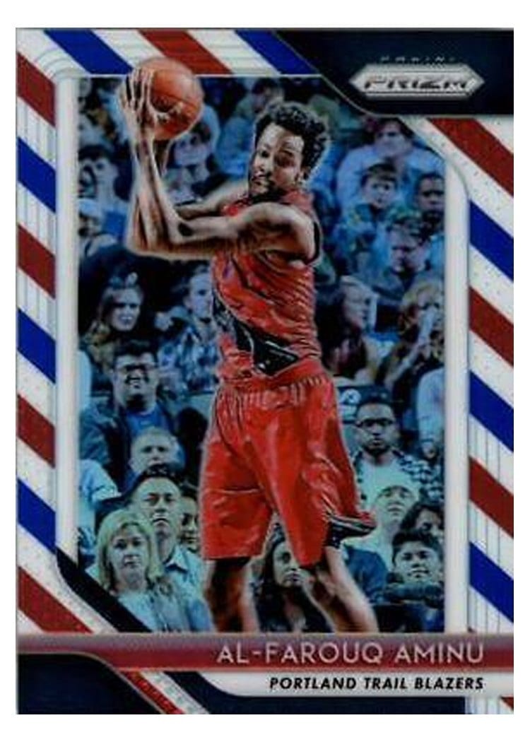 2018-19 Panini Prizm Base Set Al-Farouq Aminu #111 card