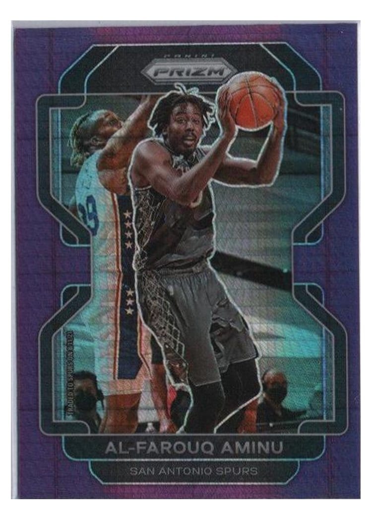 2021-22 Panini Prizm Base Set Al-Farouq Aminu #219 card