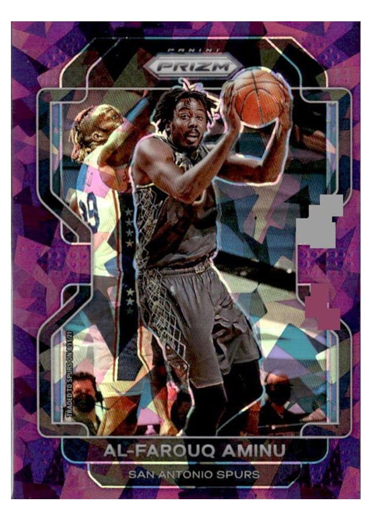 2021-22 Panini Prizm Base Set Al-Farouq Aminu #219 card