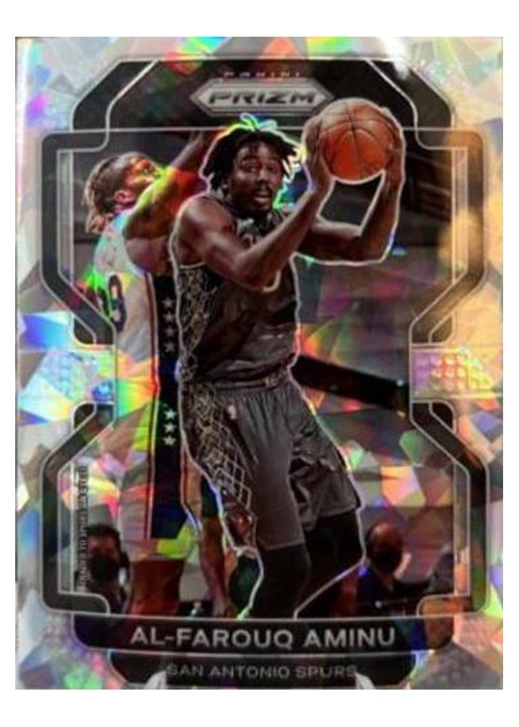 2021-22 Panini Prizm Base Set Al-Farouq Aminu Silver Wave #219 card