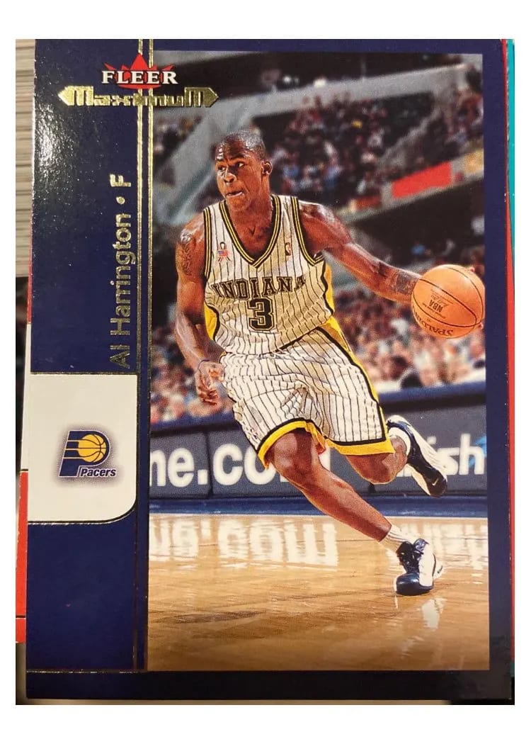 2001 Fleer Maximum Al Harrington #39 card
