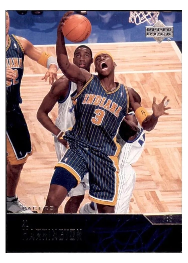 2003 Upper Deck Al Harrington #99 card