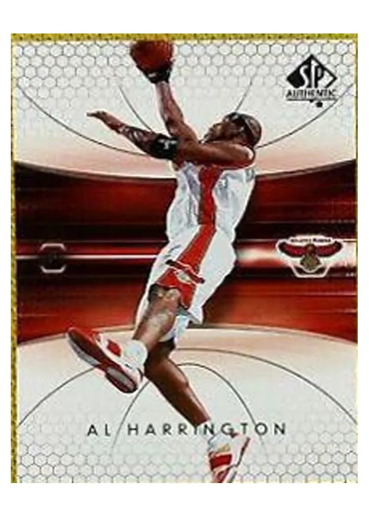 2004 SP Authentic Al Harrington #1 card
