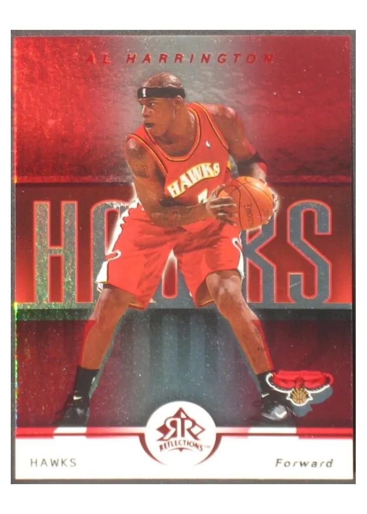 2005 Upper Deck Reflections Al Harrington #1 card