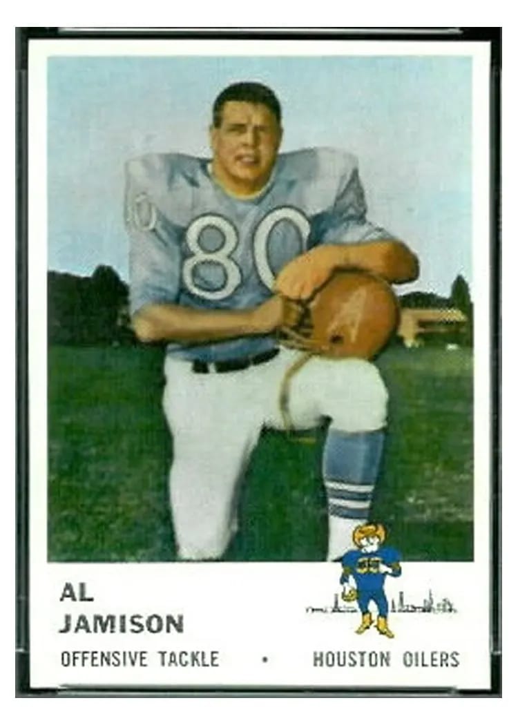 1961 Fleer Al Jamison #173 card