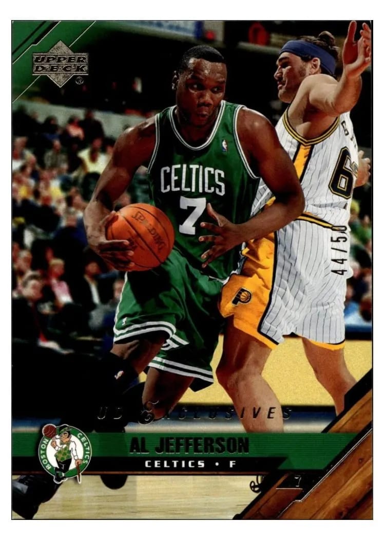 2005 Upper Deck Al Jefferson #10 card
