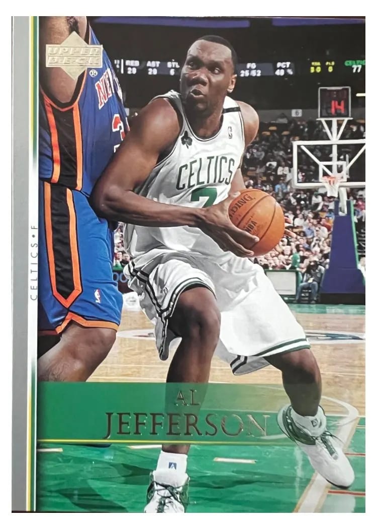 2007 Upper Deck Al Jefferson #87 card
