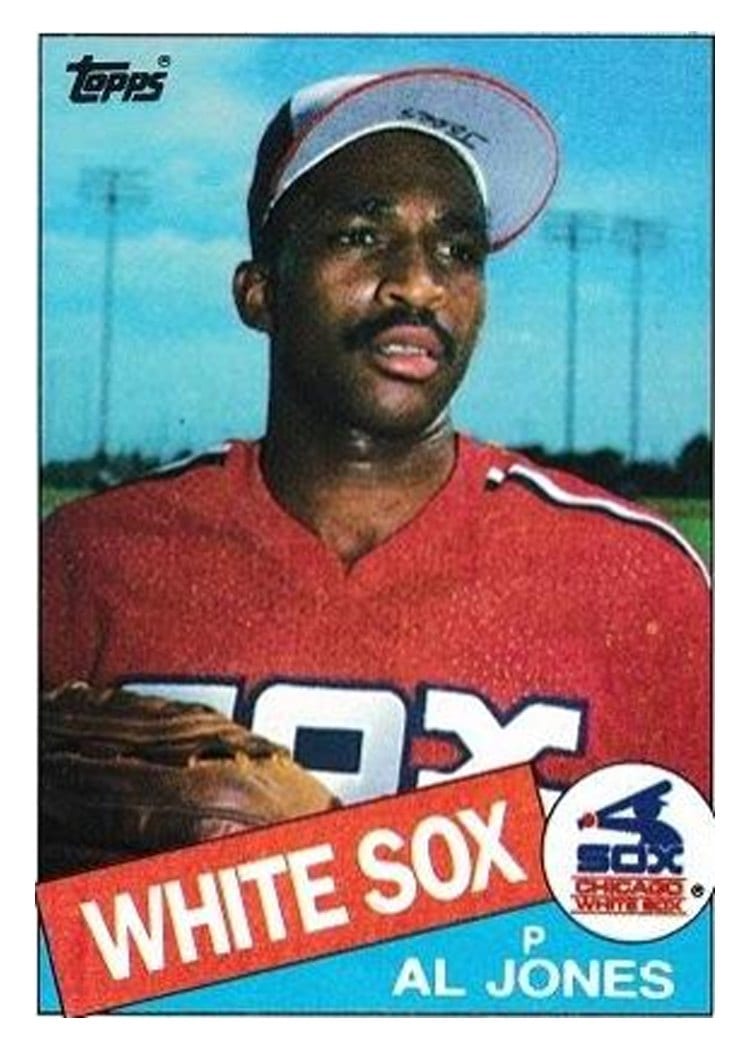 1985 Topps Al Jones #437 card