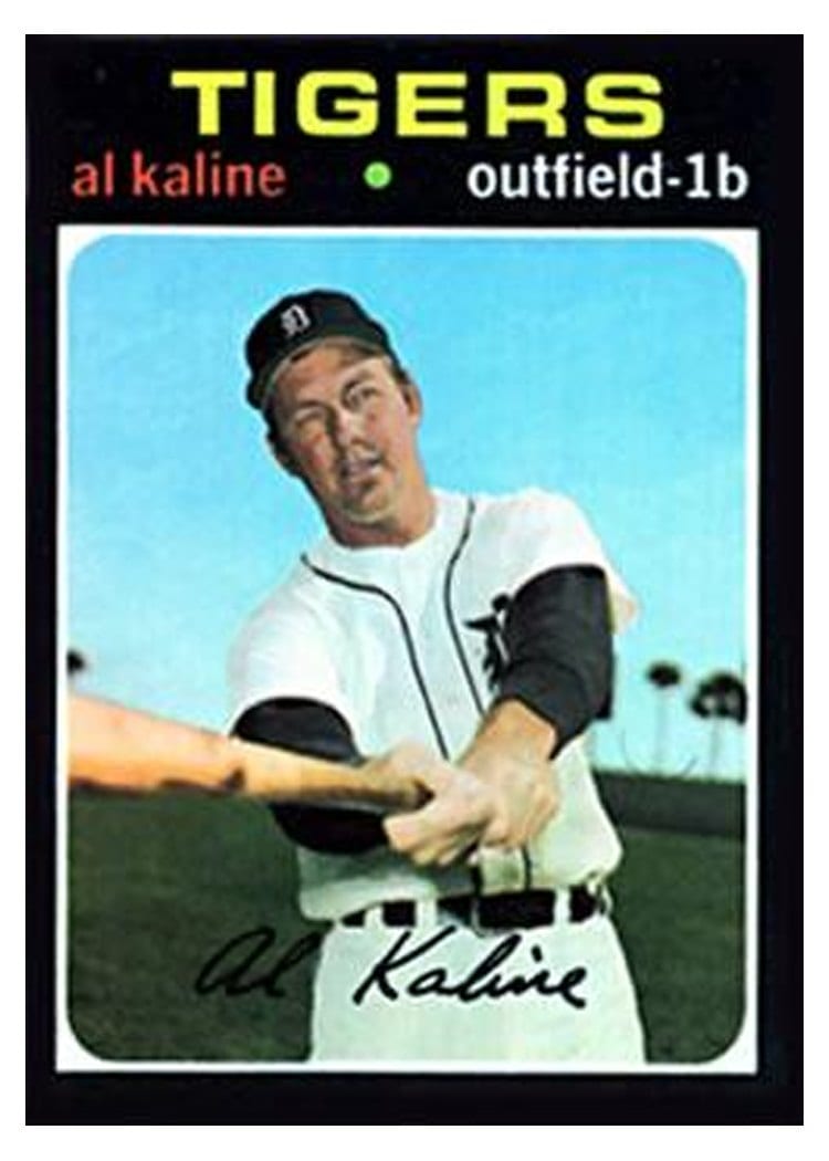 1971 Topps Al Kaline #180 card