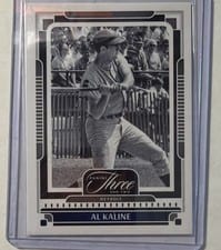 2025 Panini Three and Two Base Set Al Kaline #18 card