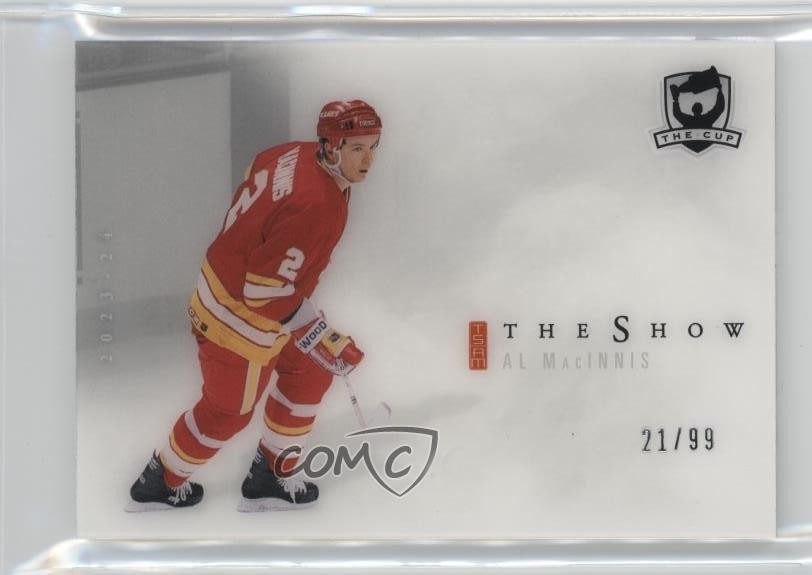 2023-24 Upper Deck The Cup The Show White - Legends Al MacInnis #SW-AM card