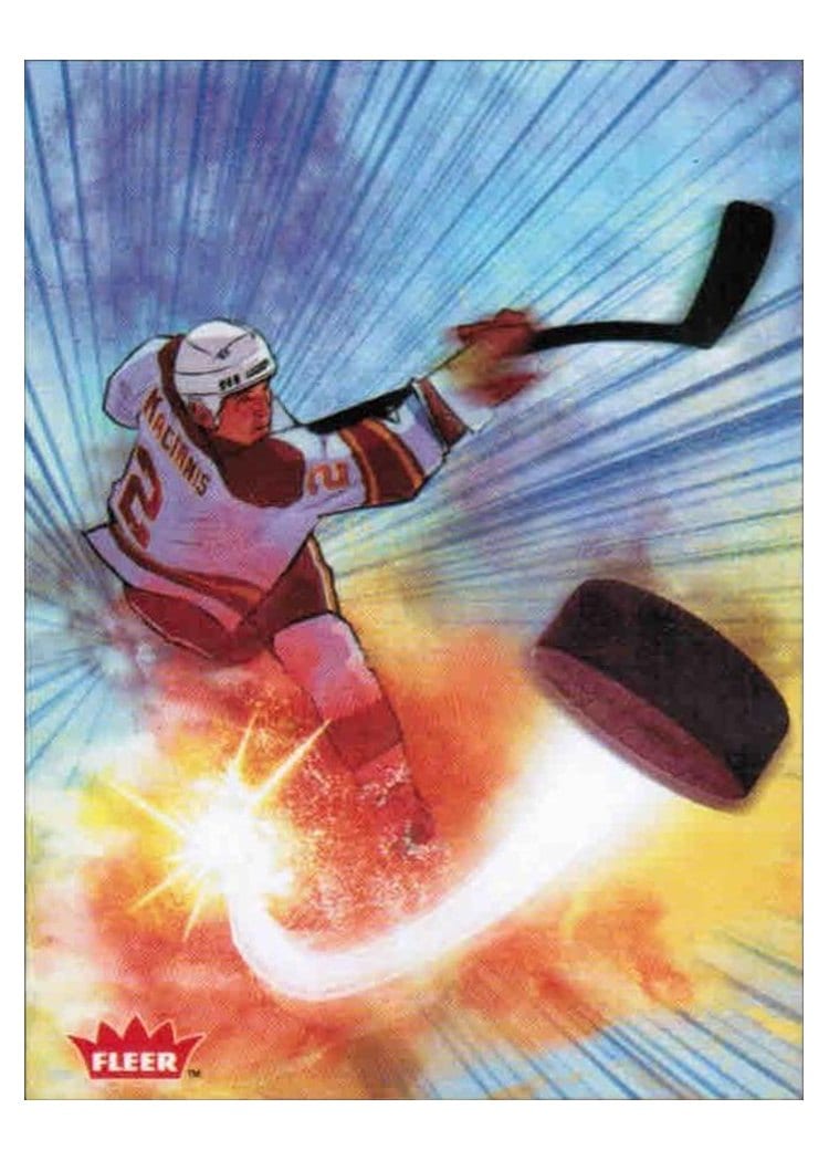 2024-25 Upper Deck Credentials Fleer Pro Visions Legends Al MacInnis #PV-3 card