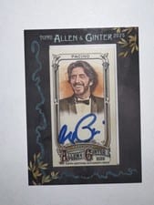2025 Topps Allen & Ginter Framed Mini Autographs (Non-Baseball) Al Pacino #MA-APA card