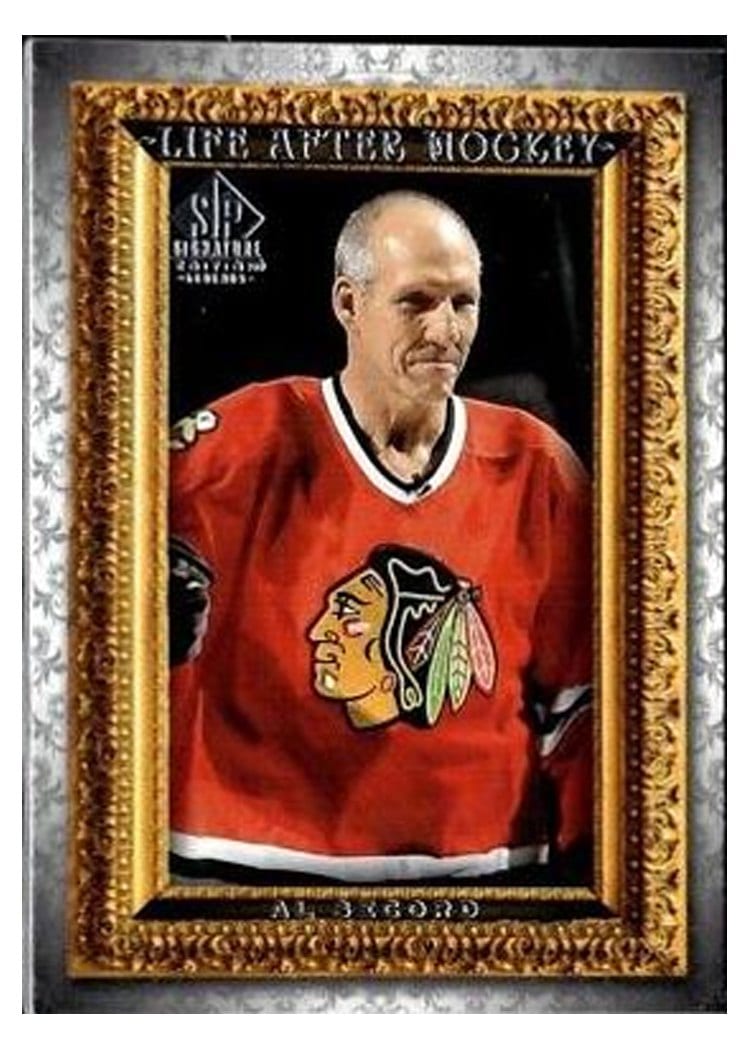 2020-21 SP Signature Edition Legends Life After Hockey Al Secord #LA-8 card