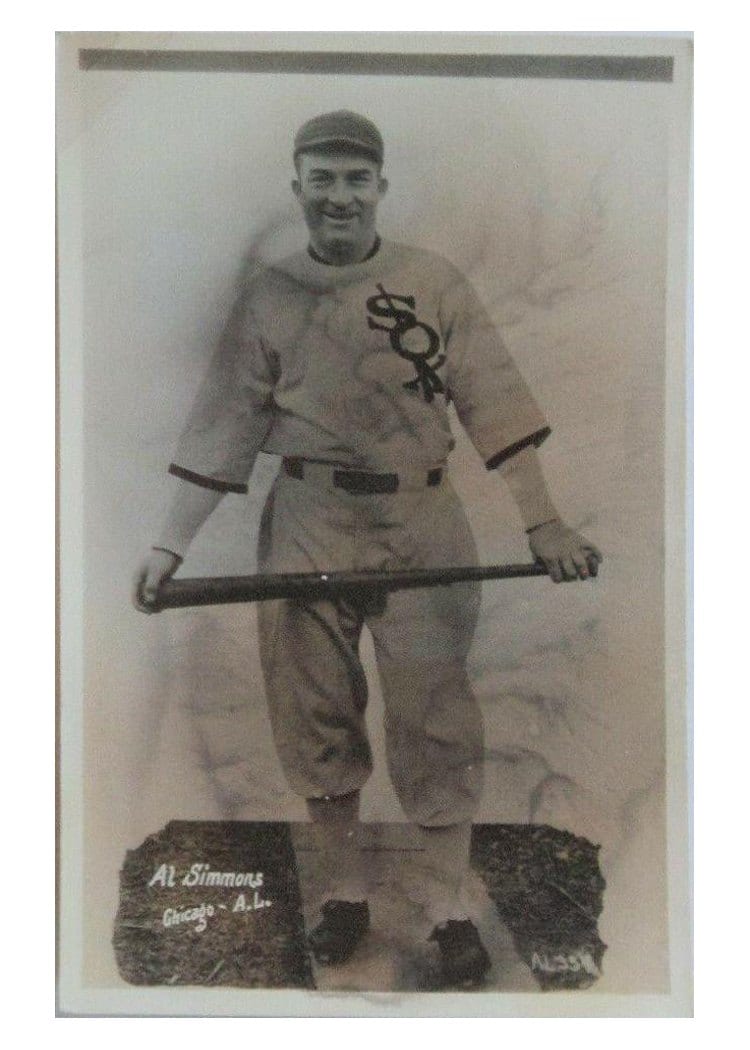 1933 Worch Cigar Al Simmons card