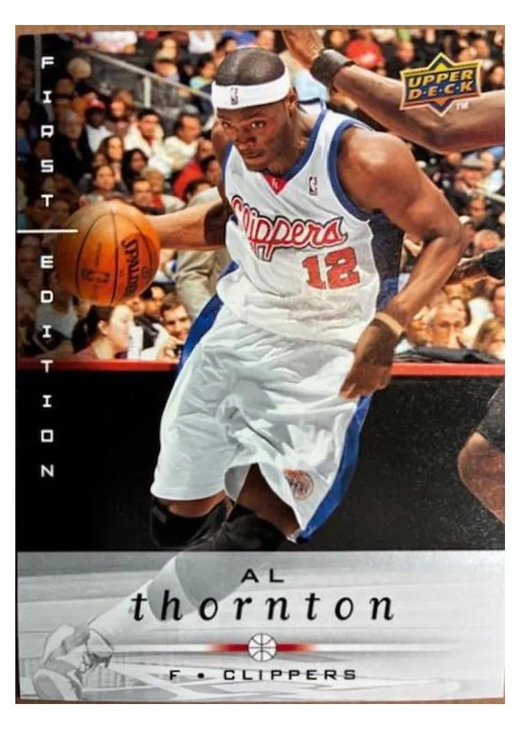 2008 Upper Deck First Edition Al Thornton #73 card