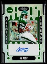 2024 Panini Absolute Absolute Legends Signatures Al Toon #ALS-ATN card
