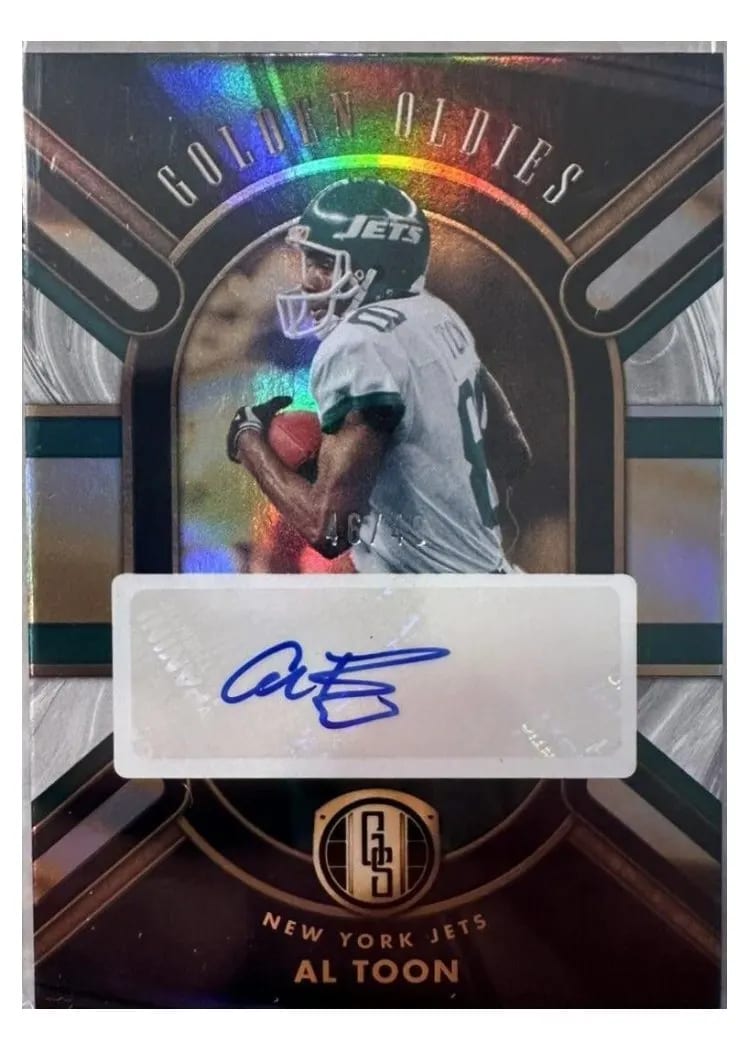 2024 Panini Gold Standard Golden Oldies Autograph Al Toon #GO-ATN card