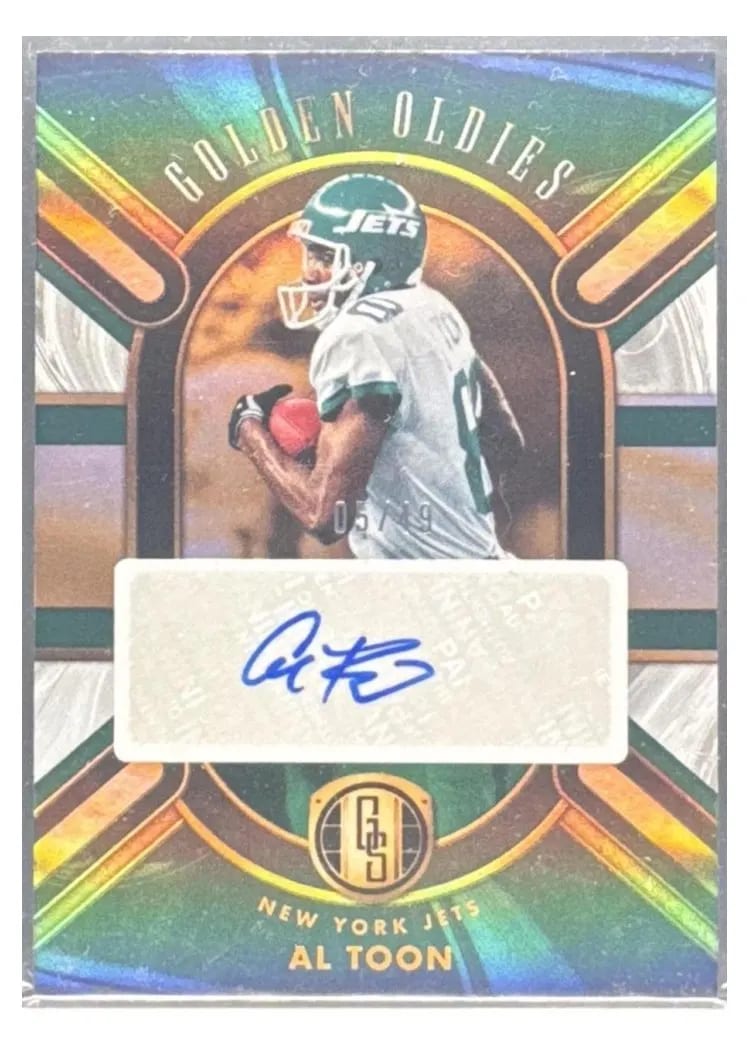 2024 Panini Gold Standard Golden Oldies Autograph Al Toon White Gold #GO-ATN card