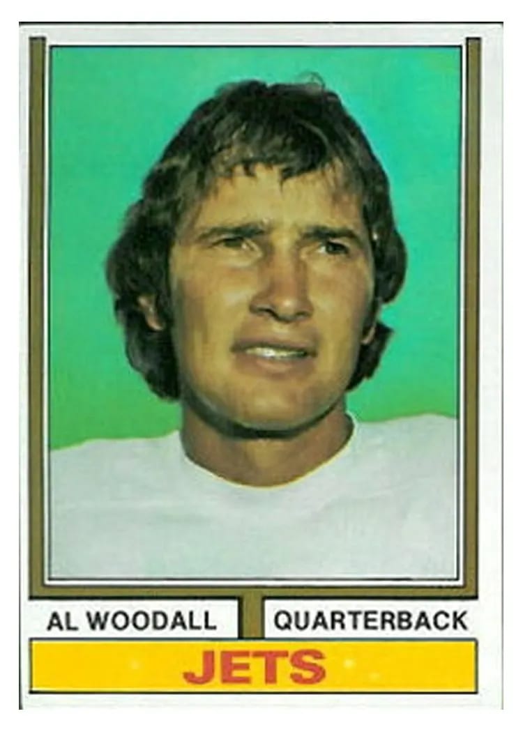 1974 Topps Al Woodall #227 card