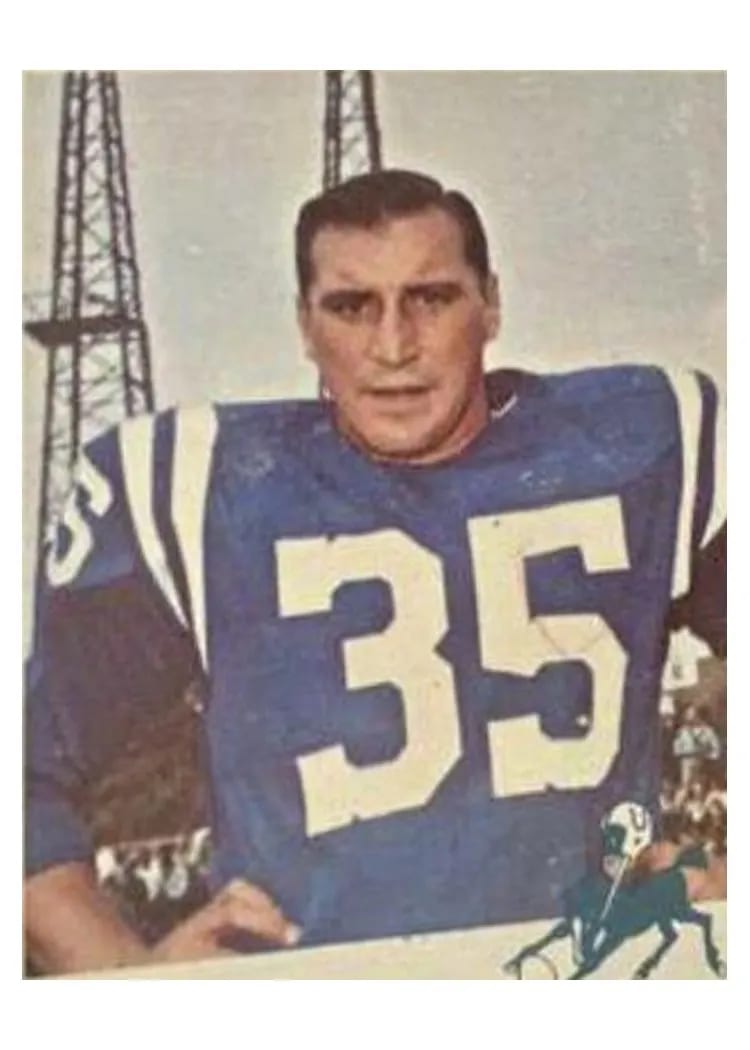 1961 Fleer Alan Ameche #31 card