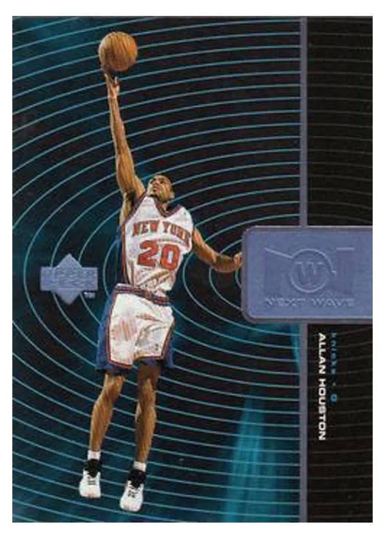 1998 Upper Deck Next Wave Alan Houston #NW19 card