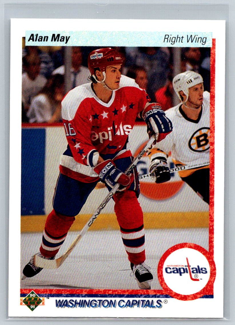 1990 Upper Deck Alan May #240 card